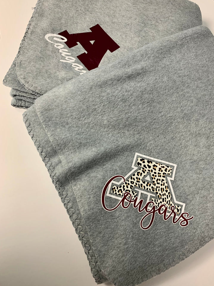 Ada Cougars Blankets