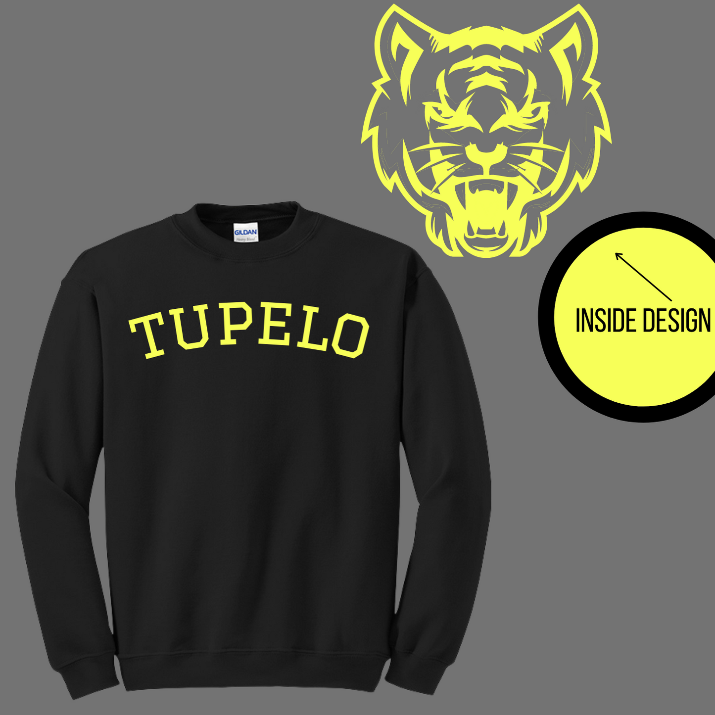 Mascot Reversible Crew-neck Sweatshirt